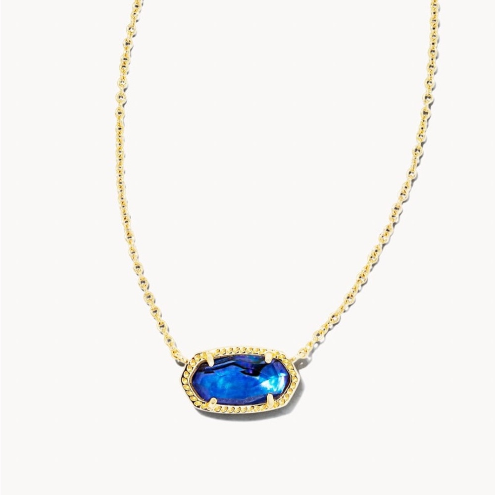 Kendra Scott Cobalt Cat's Eye necklace